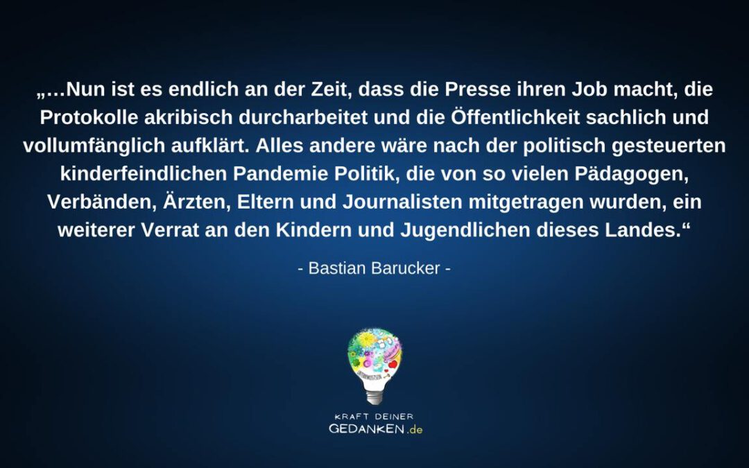 Pressekonferenz der veröffentlichten RKI Dokumente vom 23.7.24 in Bezug auf unsere Kinder!